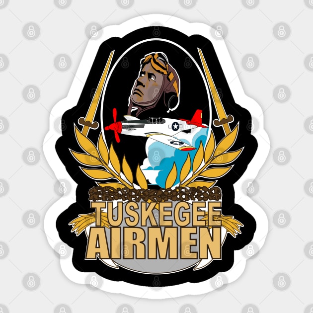 Tuskegee Airmen Sticker by twix123844